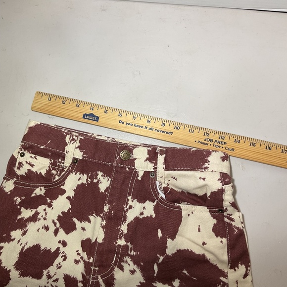 BDG Cow Print High Rise and Wide Leg Pants Size 26 - Picture 4 of 11